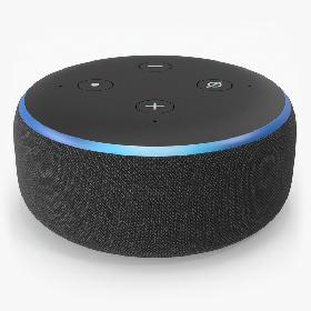 Amazon Echo Dot 3rd Generation Charcoal 3D model